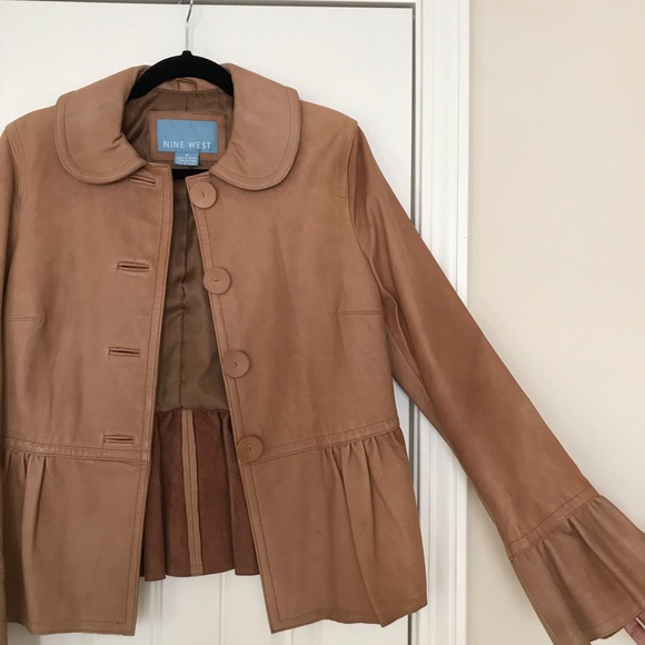 Nine West 100% leather jacket - Picture 2 of 6